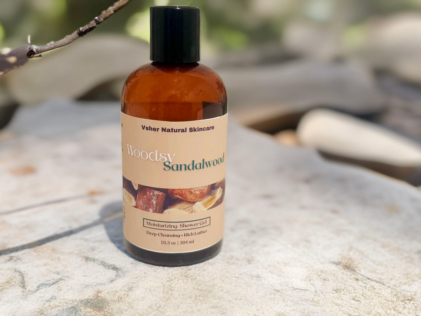Woodsy Sandalwood Shower Gel