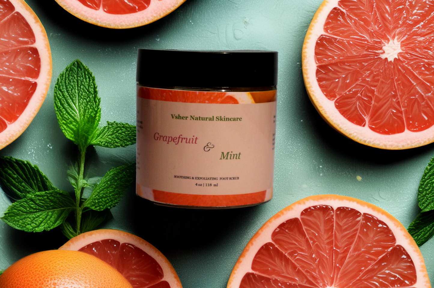 Grapefruit & Mint Foot Scrub