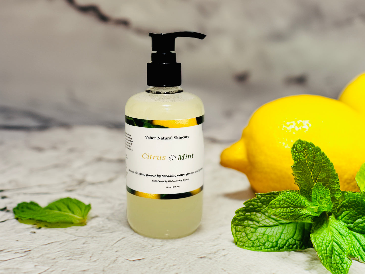 Citrus & Mint Liquid Dish Soap