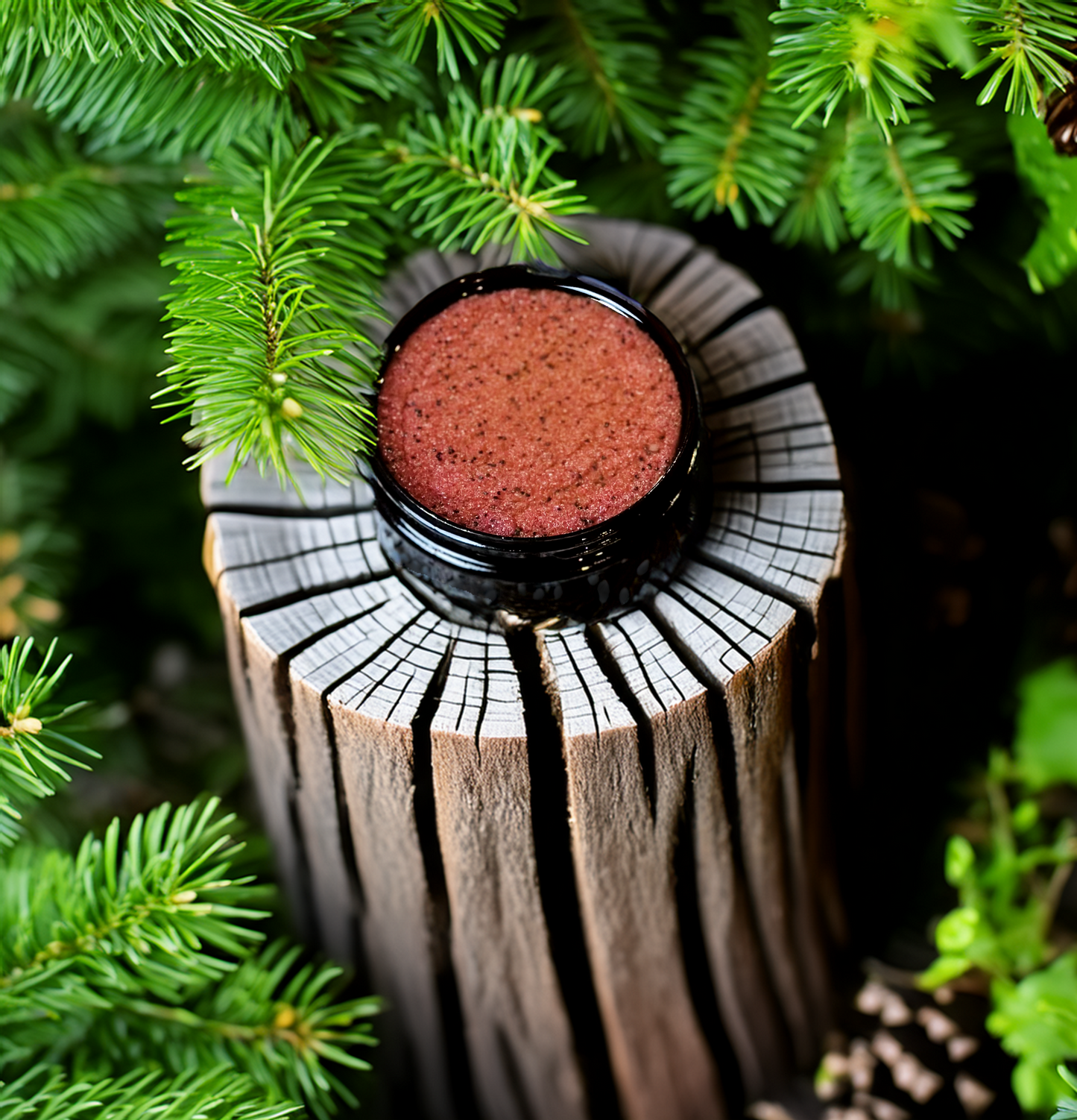 Mahogany Teakwood Body Scrub